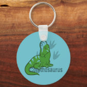 Niedlich Corythosaurus Schlüsselanhänger (Vorderseite)