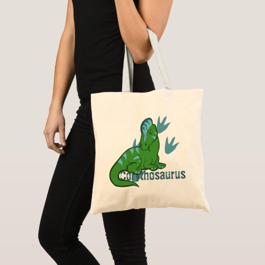Niedlich Corythosaurus Tragetasche (Vorderseite (Produkt))