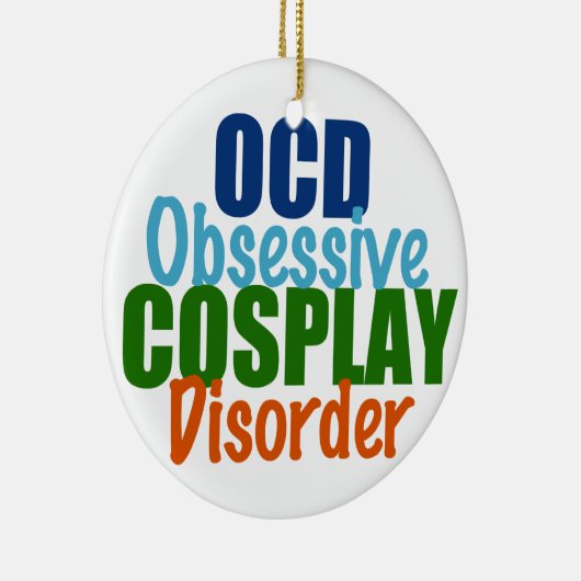 Niedlich Cosplay Spaß Weihnachten Keramikornament (Rechts)