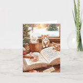 Niedlich Cosy Kitten Weihnachten (Vorderseite)