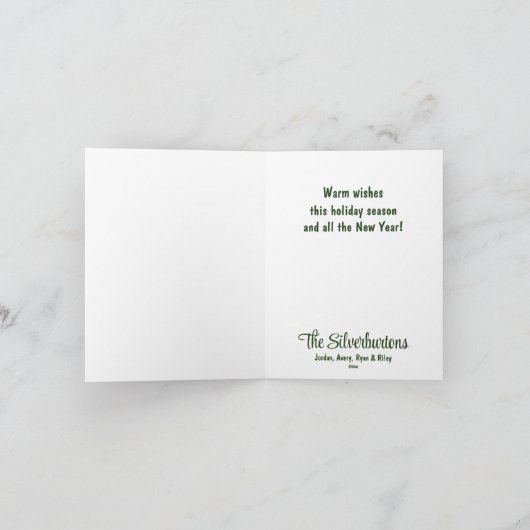 Niedlich Cosy Kitten Weihnachten (Innenseite)