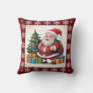 Niedlich Cosy Trendy Santa Claus Weihnachten Kein  Kissen