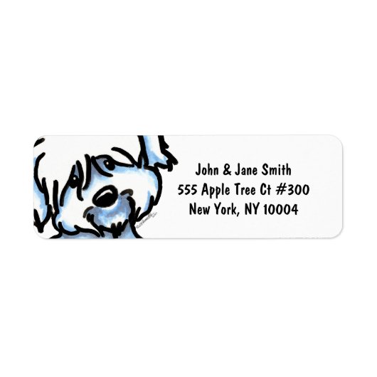 Niedlich Coton de Tulear Personalisiert (Vorne)