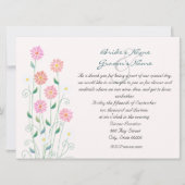 Niedlich Country Daisis Probe Abendessen Einladung (Vorderseite)