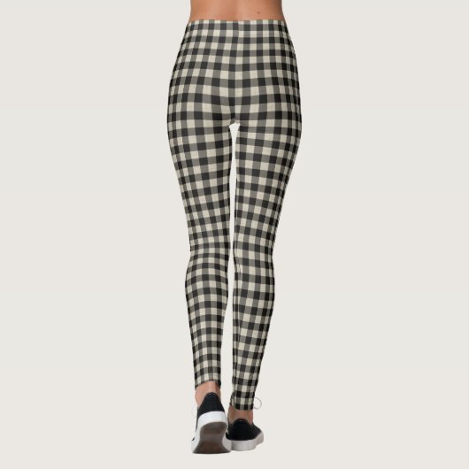 Niedlich Country Gingham Leggings (Rückseite)