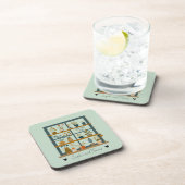 Niedlich Couple Zuhause Sweet Zuhause Pflanze Love Getränkeuntersetzer (Rechte Seite)