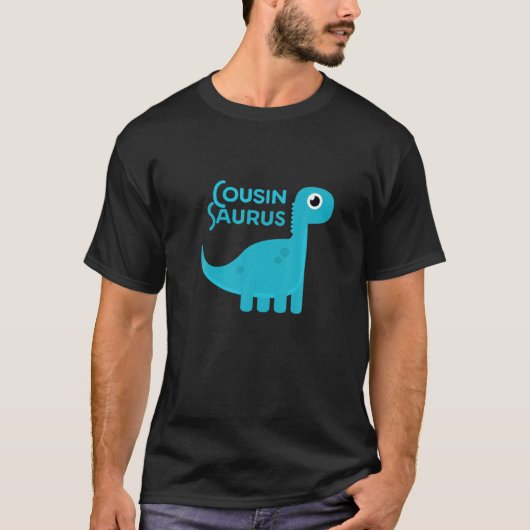 Niedlich Cousinsaurus Rex Cousin Saurus Dinosaur N T-Shirt (Vorderseite)