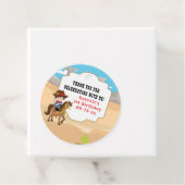 Niedlich Cowboy 1. Geburtstag Geschenkanhänger (Beispiel)