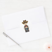 Niedlich Cowboy Sheriff Sticker (Umschlag)