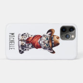 Niedlich Cowboy Snow Leopard Name Case-Mate iPhone Hülle (Rückseite (Horizontal))