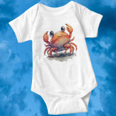 Niedlich Crab Baby Bodysuit Baby Strampler