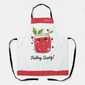 Niedlich Cranberry Sauce - Funny Kawaii Kochen Schürze (Vorderseite)