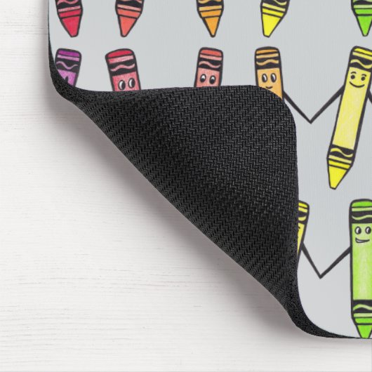 Niedlich Crayon Pals Mousepad (Ecke)