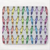 Niedlich Crayon Pals Mousepad (Vorne)