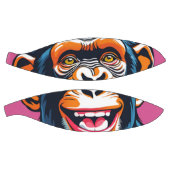 Niedlich Crazy Funny Chimpanzee Basketball (Panele)