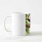 Niedlich Crazy Funny Chimpanzee Cartoon Kaffeetasse (Links)