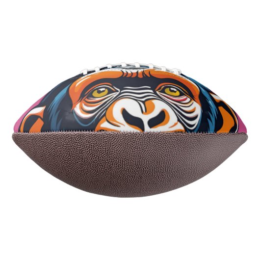 Niedlich Crazy Funny Chimpanzee Football (Gedreht 270)