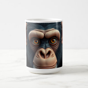 Niedlich Crazy Funny Chimpanzee Kaffeetasse