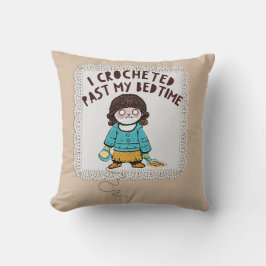 Niedlich Crochet Doll Yarn Doily Kissen