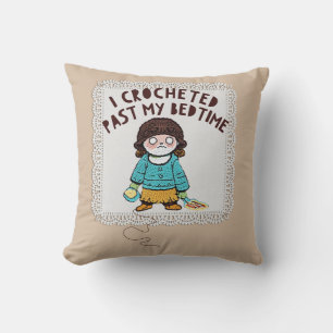 Niedlich Crochet Doll Yarn Doily Kissen