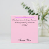 Niedlich Crown Vielen Dank, dass Sie aufrichtig Ca Dankeskarte (Stehend Vorderseite)