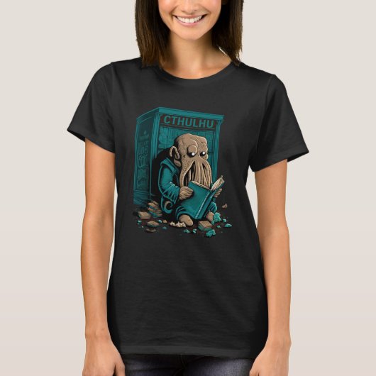 Niedlich Cthulhu 1 T-Shirt (Vorderseite)