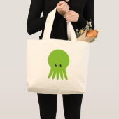 Niedlich Cthulhu Jumbo Stoffbeutel (Vorderseite (Produkt))