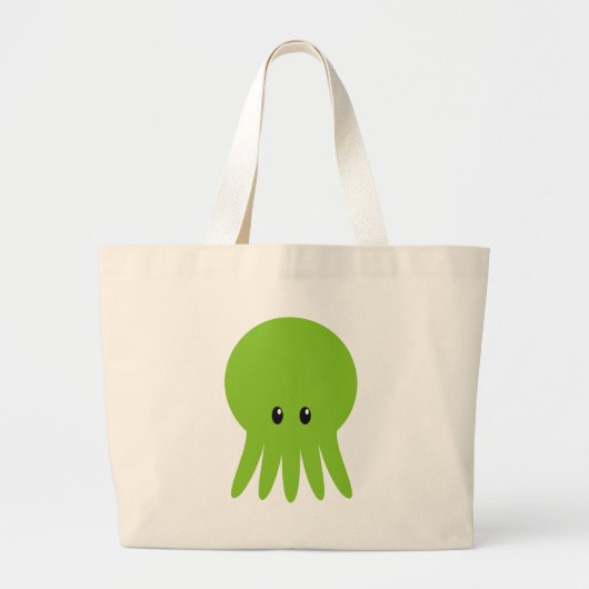 Niedlich Cthulhu Jumbo Stoffbeutel (Vorne)