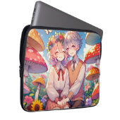 Niedlich Cudly Anime Couple Laptopschutzhülle (Vorne Rechts)