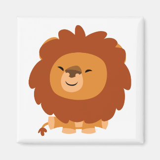 Niedlich Cudly Cartoon Lion Magnet