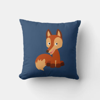 Niedlich Cunning Cartoon Fox Kissen