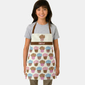 Niedlich Cupcake Personalisiert Kinder Küche Schür Schürze (Insitu)