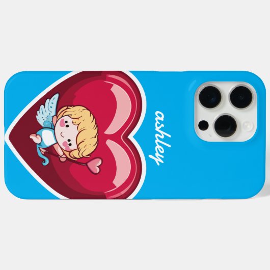 Niedlich Cupid Case-Mate iPhone Hülle (Rückseite (Horizontal))