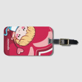 Niedlich Cupid Gepäckanhänger (Vorderseite (Horizontal))