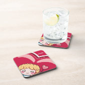 Niedlich Cupid Getränkeuntersetzer (Rechte Seite)