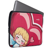 Niedlich Cupid Laptopschutzhülle (Vorne Rechts)
