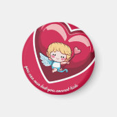 Niedlich Cupid Magnet (Vorne)