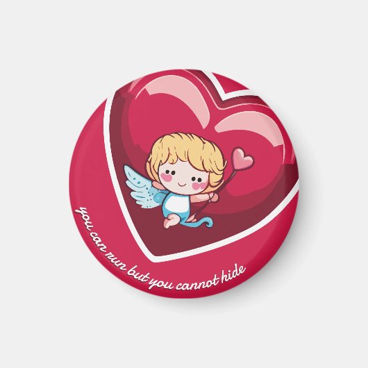 Niedlich Cupid Magnet (Vorne)