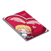 Niedlich Cupid Notizblock (Rechte Seite)