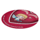 Niedlich Cupid Schneidebrett (Ecke)