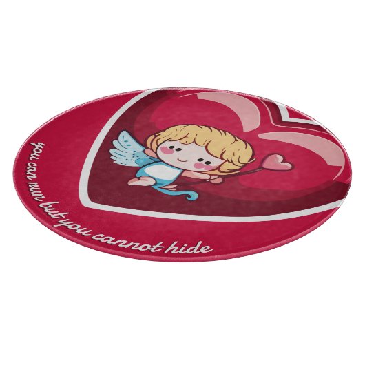 Niedlich Cupid Schneidebrett (Ecke)