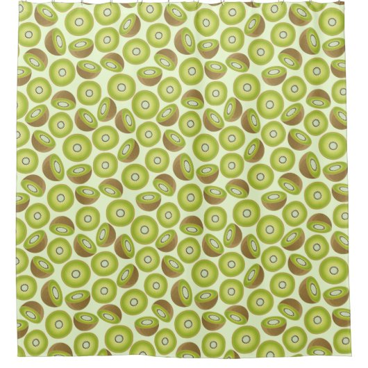Niedlich Cut Kiwi Muster Duschvorhang (Vorderseite)