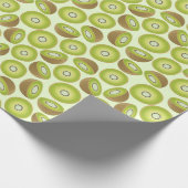 Niedlich Cut Kiwi Muster Geschenkpapier (Ecke)