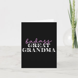 Niedlich D Great Oma Funny Skulls Karte