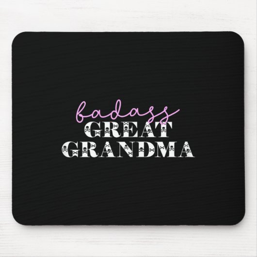 Niedlich D Great Oma Funny Skulls Mousepad (Vorne)