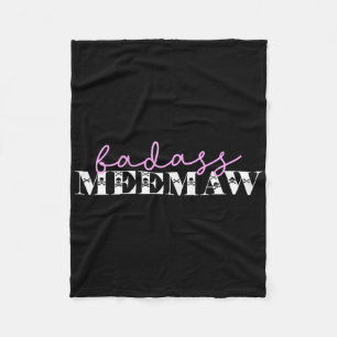 Niedlich D Meemaw Funny Skulls Mee-maw Fleecedecke