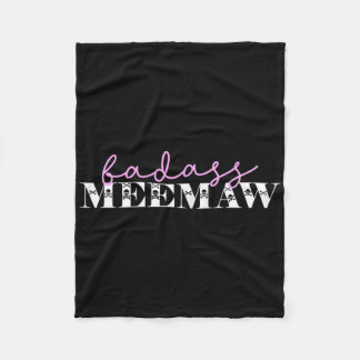 Niedlich D Meemaw Funny Skulls Mee-maw Fleecedecke