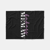 Niedlich D Memaw Funny Skulls Fleecedecke (Vorderseite (Horizontal))