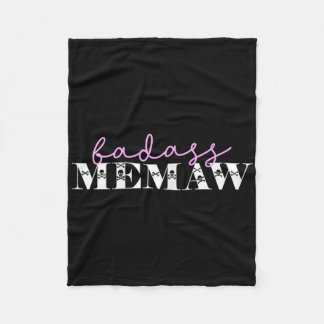 Niedlich D Memaw Funny Skulls Fleecedecke