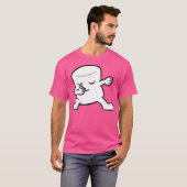 Niedlich Dabbing Marshmallow Campfire Kawaii Marsh T-Shirt (Vorne ganz)